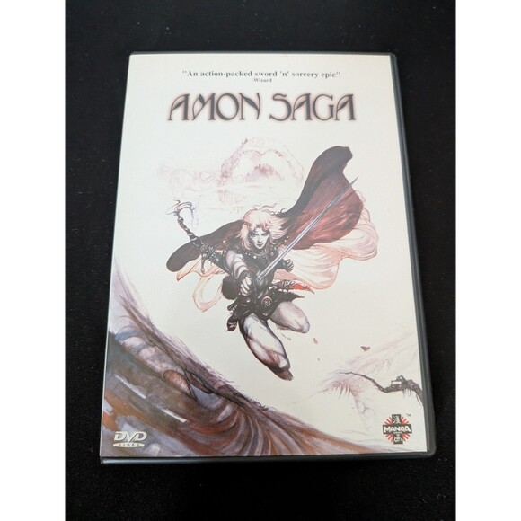 Amon Saga (DVD, 2001) Manga Anime W/ Insert , Psychedelic Sorcery Video Movie - Picture 2 of 9